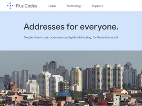'plus.codes' screenshot