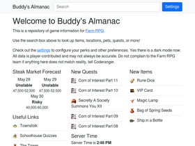 'buddy.farm' screenshot
