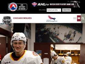 'chicagowolves.com' screenshot