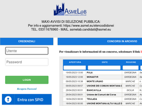 'asmelab.it' screenshot