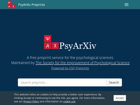 'psyarxiv.com' screenshot