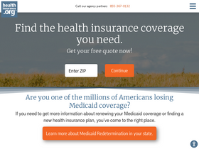 'healthinsurance.org' screenshot