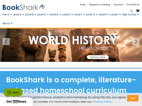 'bookshark.com' screenshot