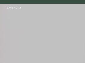 Lavencio website screenshot