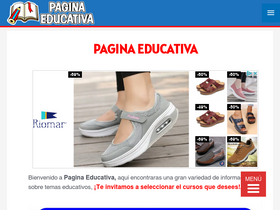 'paginaeducativa.com' screenshot