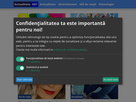'actualitate.net' screenshot