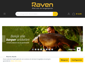 'raven.nl' screenshot