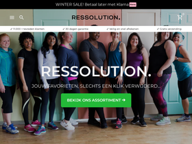 ressolution.nl homepage screenshot