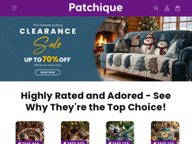 Patchique website screenshot