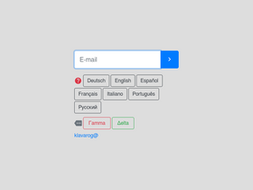 'klava.org' screenshot