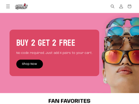 chiliseyegear.com homepage screenshot