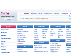 'starttis.fi' screenshot