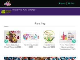 'dondehayferia.com' screenshot