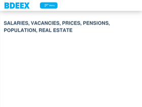 'bdeex.com' screenshot