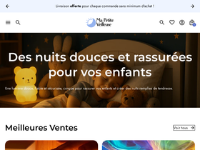 Mapetiteveilleuse homepage screenshot