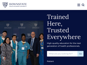 'downstate.edu' screenshot