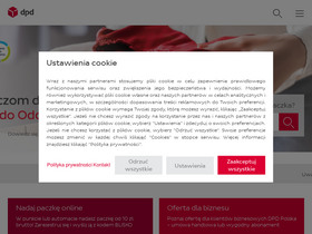 'dpd.com.pl' screenshot