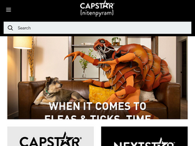 'capstarpet.com' screenshot
