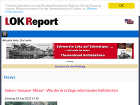 'lok-report.de' screenshot