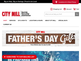 'citymill.com' screenshot