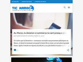 'tic-maroc.com' screenshot