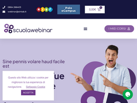 'scuolawebinar.it' screenshot