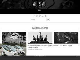'whoswho.de' screenshot
