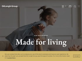 'delonghigroup.com' screenshot