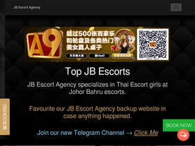 'jbescort.net' screenshot