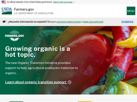 'farmers.gov' screenshot