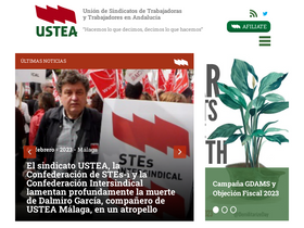'lanuevaeducacion.ustea.org' screenshot