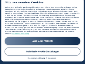 'mymoria.de' screenshot