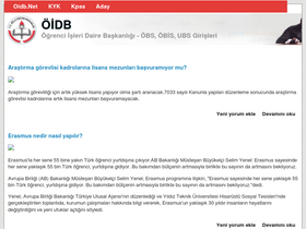 'oidb.net' screenshot