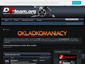 'dx-team.org' screenshot