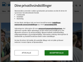 'skivefolkeblad.dk' screenshot