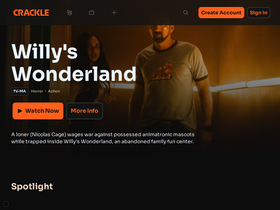 'crackle.com' screenshot