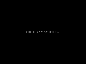 'yohjiyamamoto.co.jp' screenshot