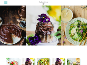 'deliacious.com' screenshot