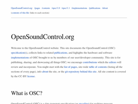 opensoundcontrol.stanford.edu