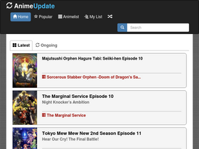 'anime-update.com' screenshot