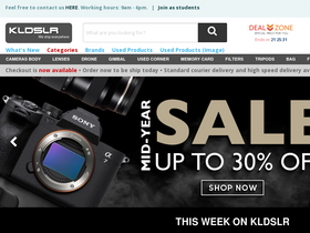'kldslr.com' screenshot