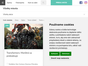 'codnes.sk' screenshot