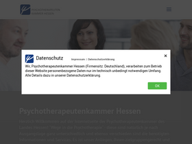'ptk-hessen.de' screenshot
