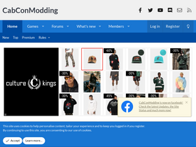 'cabconmodding.com' screenshot