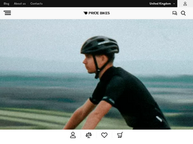 'pridebikes.com' screenshot