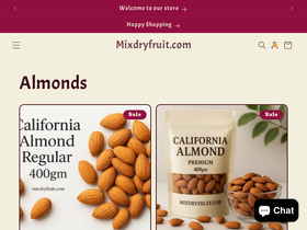 mixdryfruit.com homepage screenshot