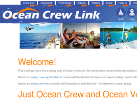 'oceancrewlink.com' screenshot