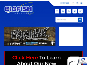 'bigfishtackle.com' screenshot