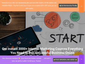 'libcourse.com' screenshot