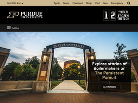 'rcac.purdue.edu' screenshot